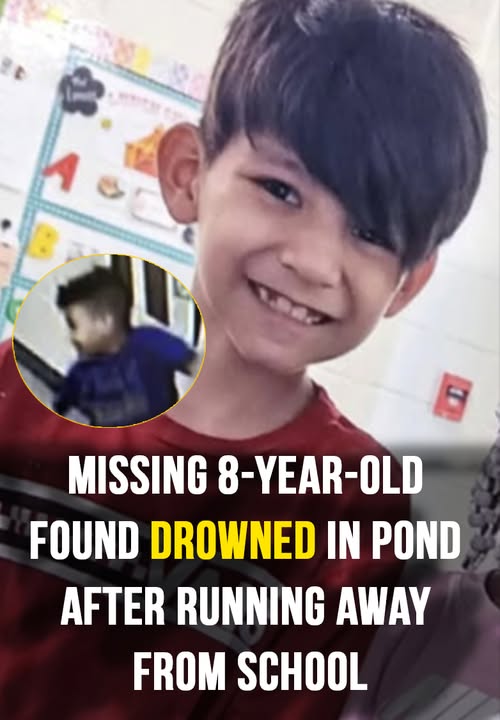 Missing 8-year-old found drowned after running away from school