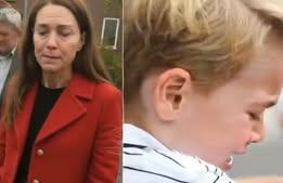 «Stay strong, dear Mom…» Prince George sobbed as he bid farewell to his mother, Kate Middleton, heading for her second round of chemotherapy: «They said my mother might not come back…» See more below 