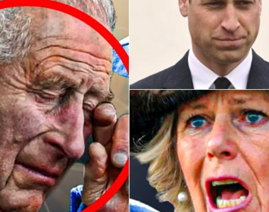 Breaking News: King Charles breaks down in tears as Prince William “conspires” with Princess Anne to overthrow Camilla: “I’m sorry, my son, but…”